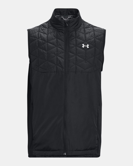 Men's UA Storm ColdGear® Reactor Golf Vest, Black, pdpMainDesktop image number 6